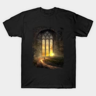 Fantasy Sword Sorcery Mythical Scene T-Shirt